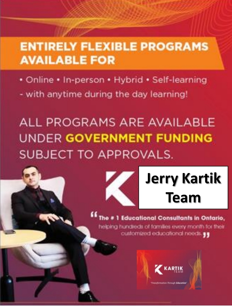 Jerry Kartik Team - Flexible Programs